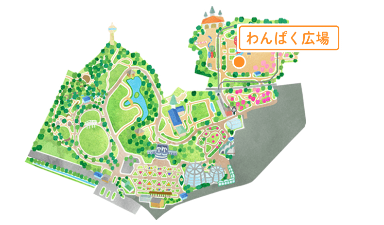 マップ わんぱく広場